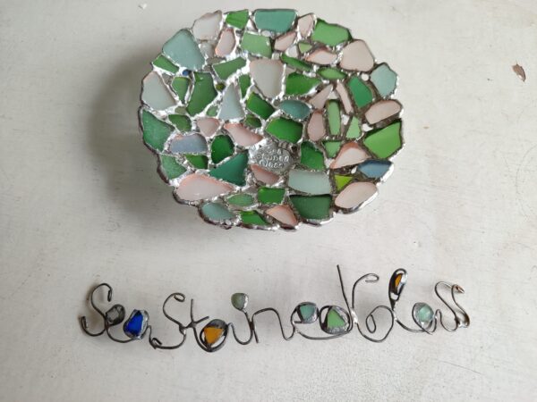 sea glass ring dish