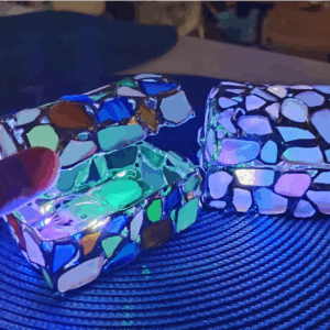 sea glass chest jewelry box