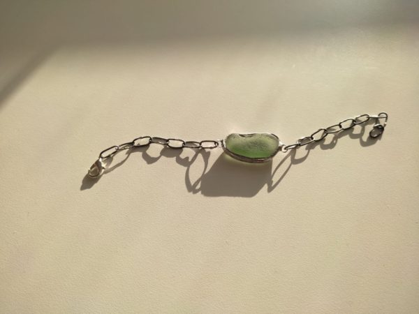 Seaglass bracelets, unique wearable art - Image 22