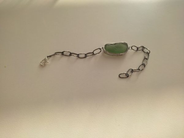 Seaglass bracelets, unique wearable art - Image 21