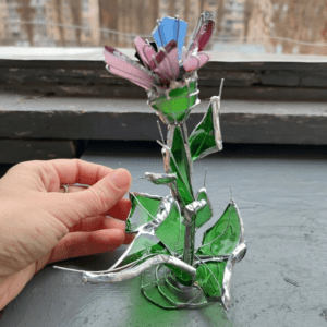 stained glass thistle