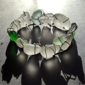 bottomless sea glass ring dish