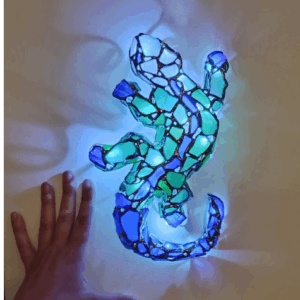 sea glass lizard light