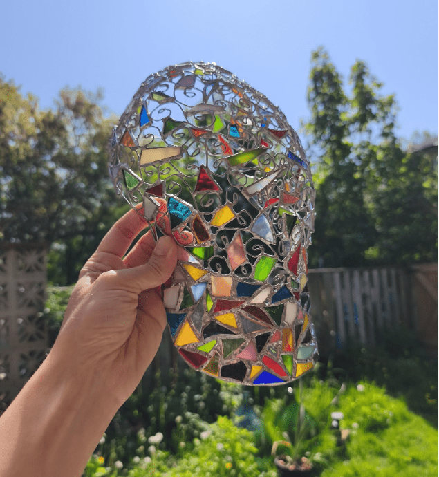 Stained glass decorative hat, baseball cap - Image 16