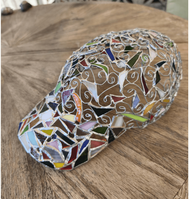 Stained glass decorative hat, baseball cap - Image 15