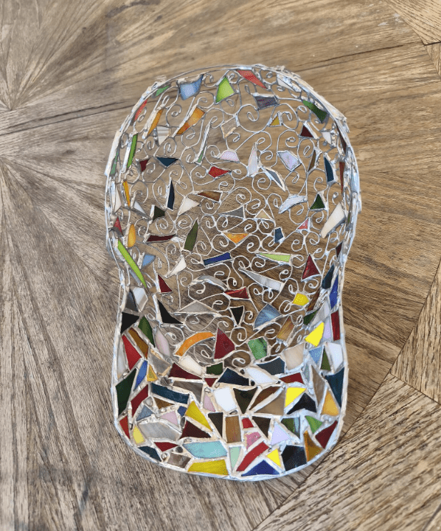 Stained glass decorative hat, baseball cap - Image 3