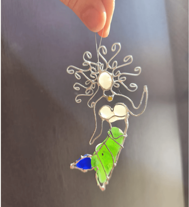 sea glass little mermaid