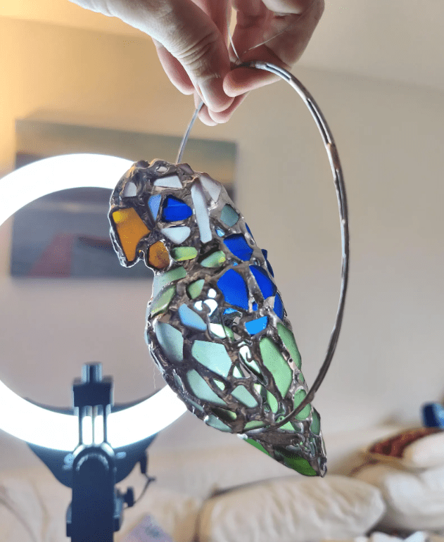 sea glass parrot