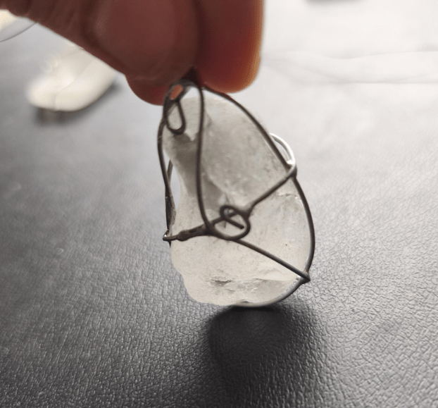 White sea glass ornaments, set of 10 Christmas tree baubles, suncatchers - Image 5