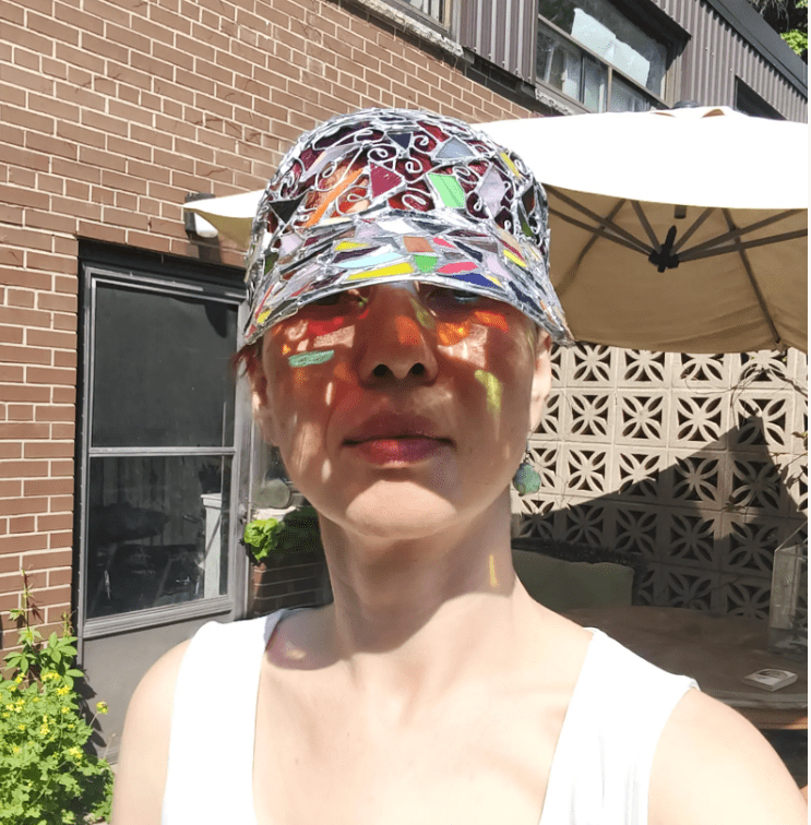 Stained glass decorative hat, baseball cap - Image 13