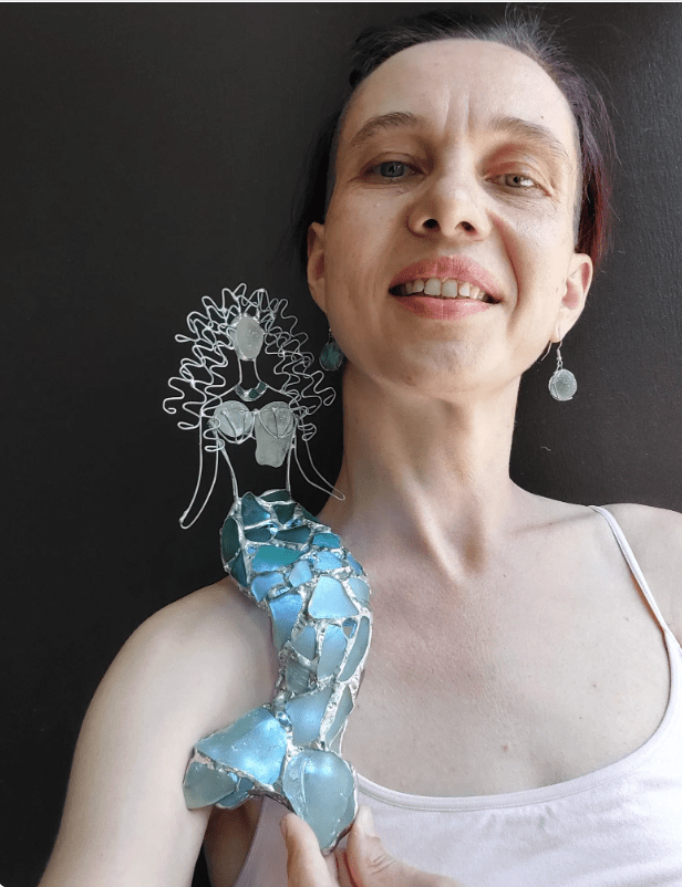 sea glass mermaid
